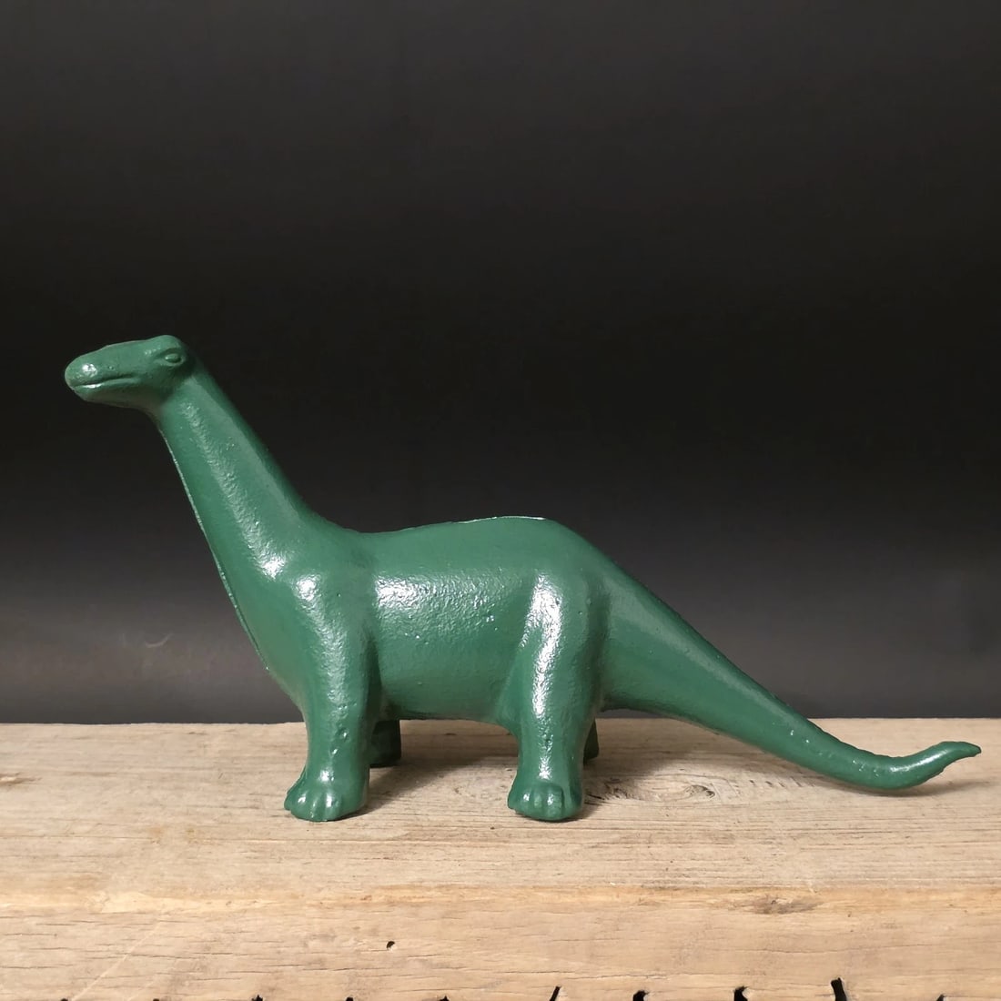 Cast Iron Brontosaurus Dinosaur Coin Bank - 17
