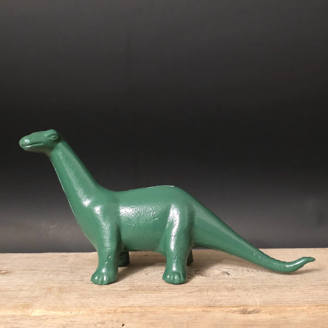 Cast Iron Brontosaurus Dinosaur Coin Bank - 18
