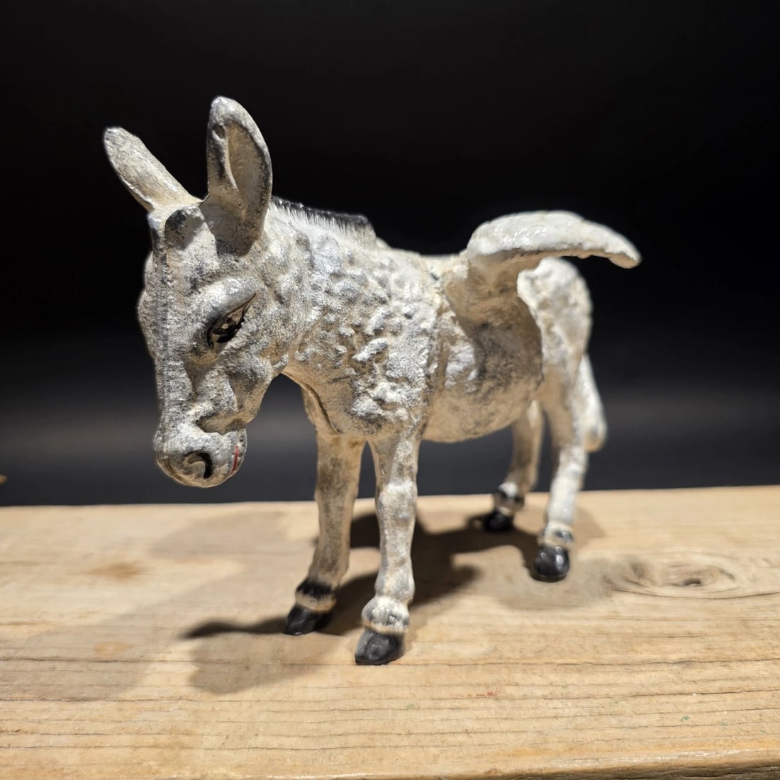 Cast Iron Flying Donkey Coin Bank - 11