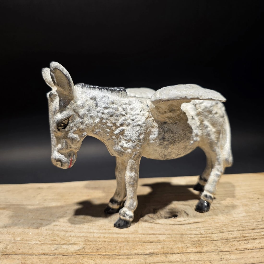 Cast Iron Flying Donkey Coin Bank - 13