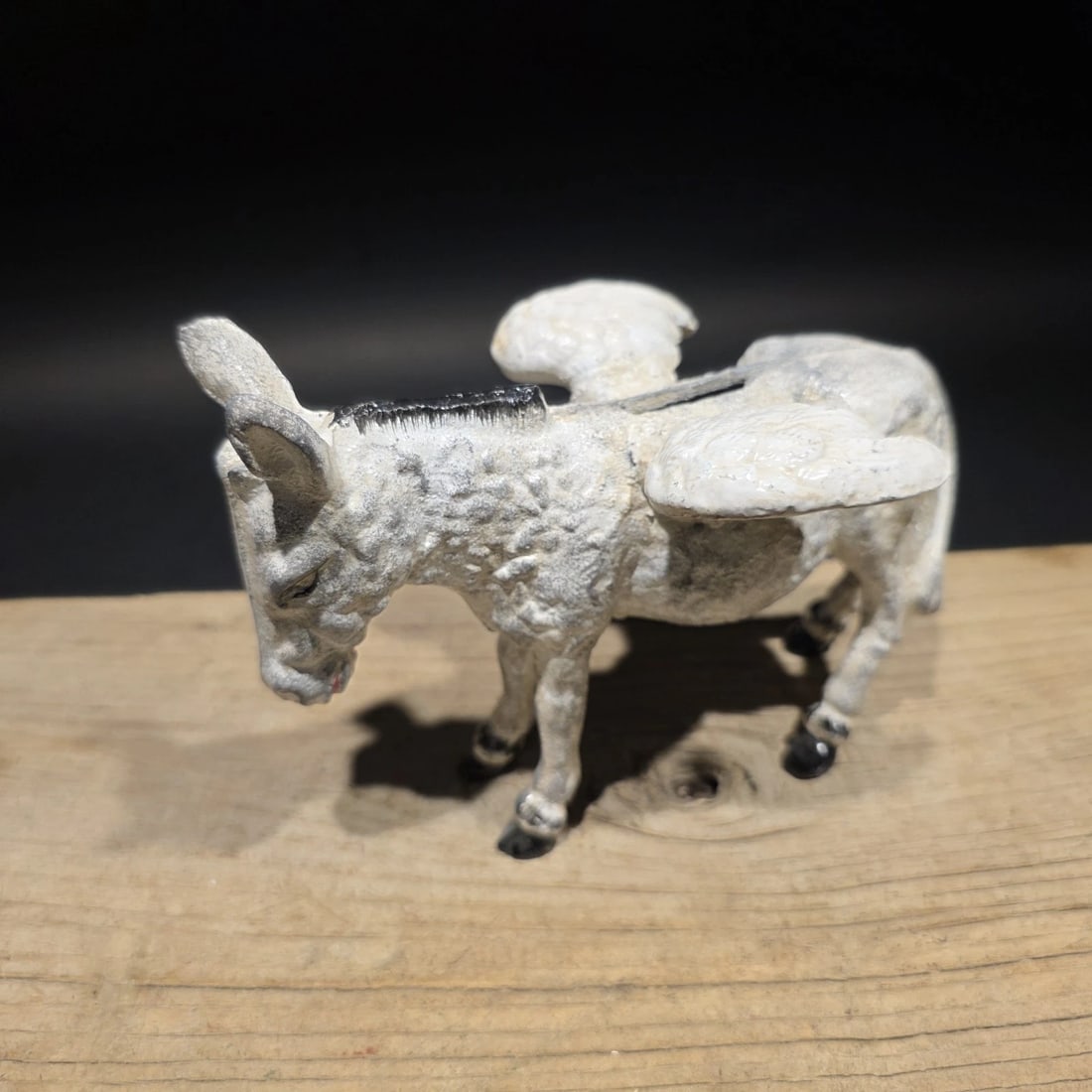 Cast Iron Flying Donkey Coin Bank - 15