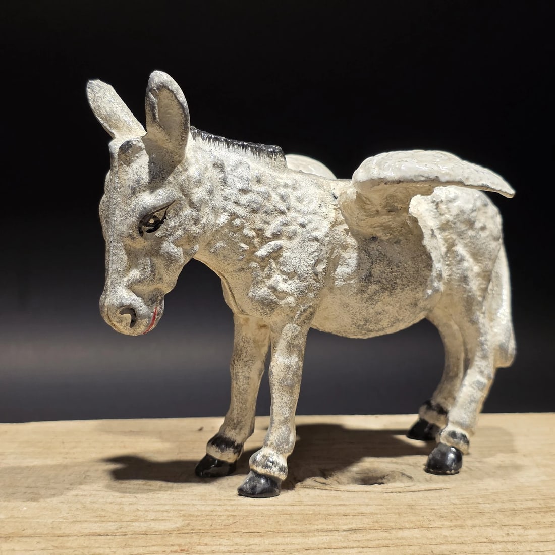 Cast Iron Flying Donkey Coin Bank - 17