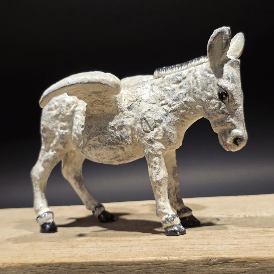 Cast Iron Flying Donkey Coin Bank - 20