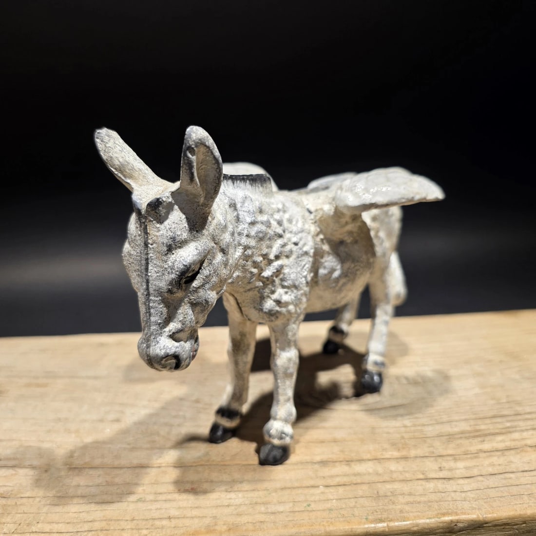 Cast Iron Flying Donkey Coin Bank - 2