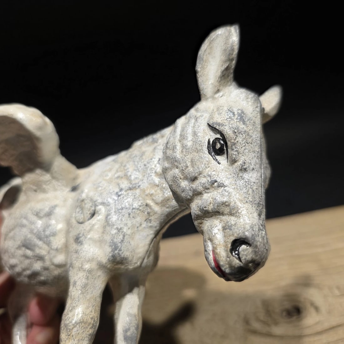 Cast Iron Flying Donkey Coin Bank - 8