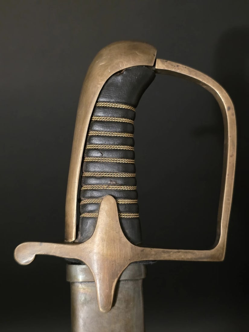 1821 Pattern Cavalry Saber Sword w/ Scabbard - British Officer Style - 14