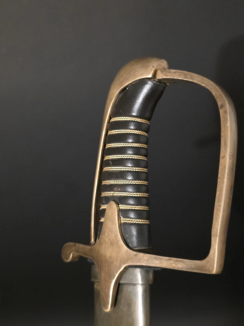 1821 Pattern Cavalry Saber Sword w/ Scabbard - British Officer Style - 15
