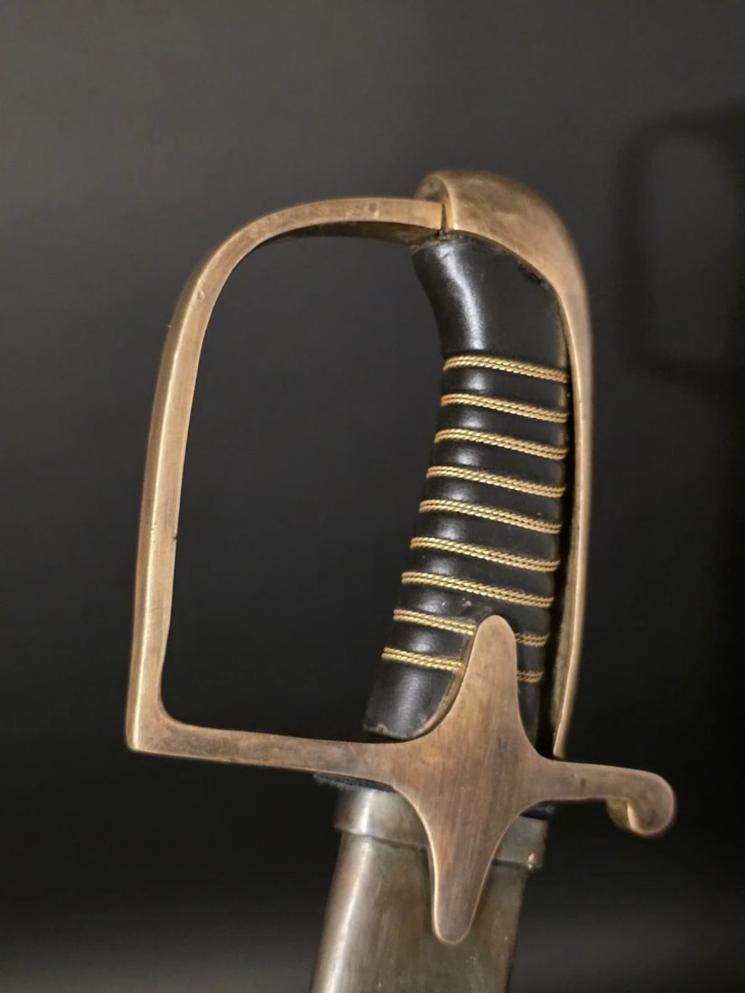 1821 Pattern Cavalry Saber Sword w/ Scabbard - British Officer Style - 16