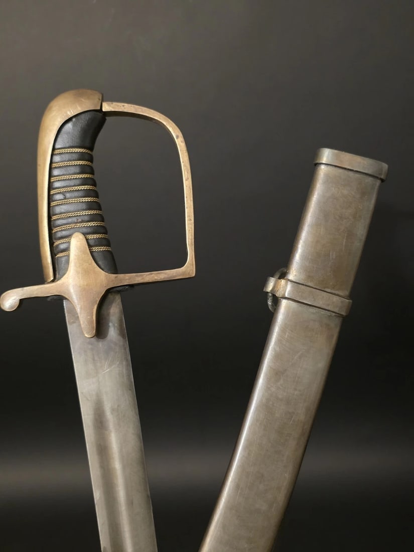 1821 Pattern Cavalry Saber Sword w/ Scabbard - British Officer Style - 3