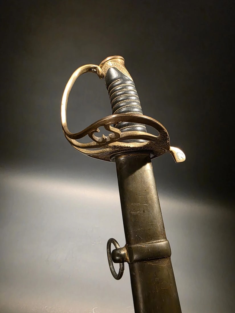 40" Antique-Style 1850 Confederate Civil War Sword - 14
