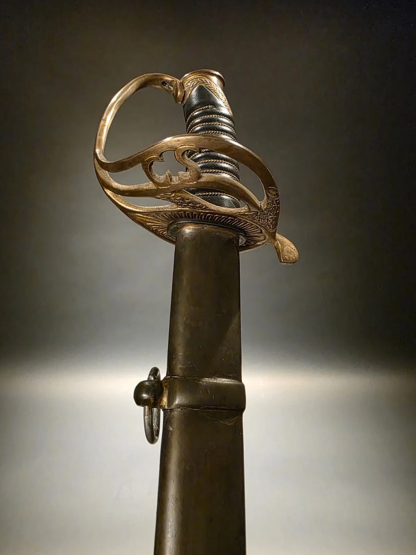 40" Antique-Style 1850 Confederate Civil War Sword - 3