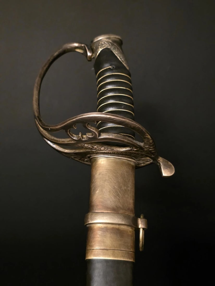 40" Antique-Style 1850 Confederate Civil War Sword - 5