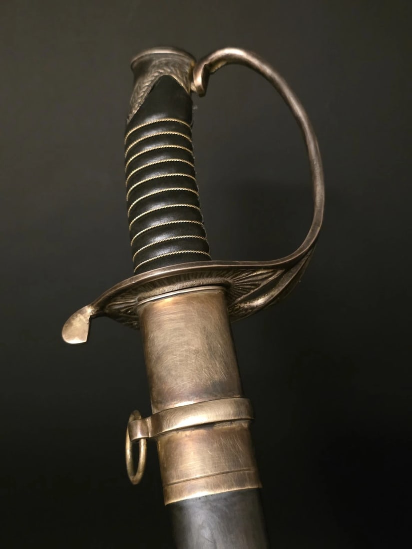 40" Antique-Style 1850 Confederate Civil War Sword - 6