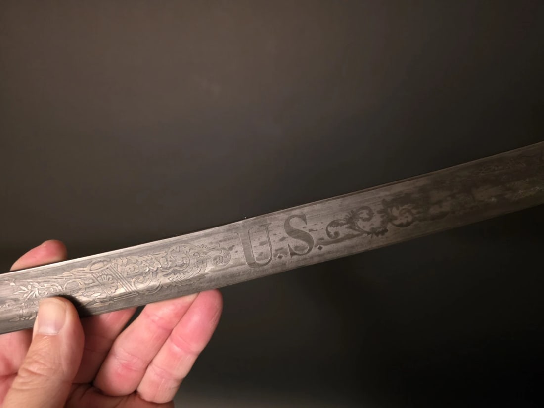 1850 Union Officer's Civil War Sword - 10