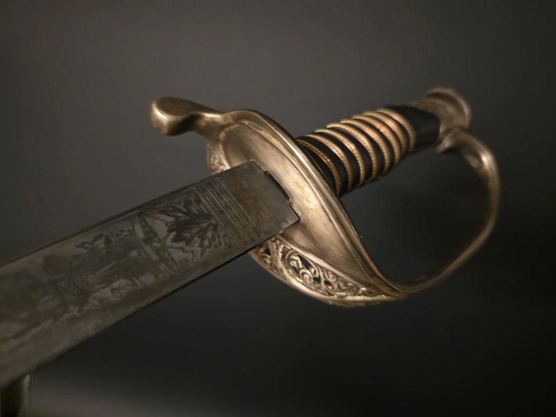 1850 Union Officer's Civil War Sword - 11