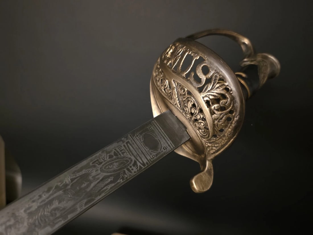 1850 Union Officer's Civil War Sword - 13