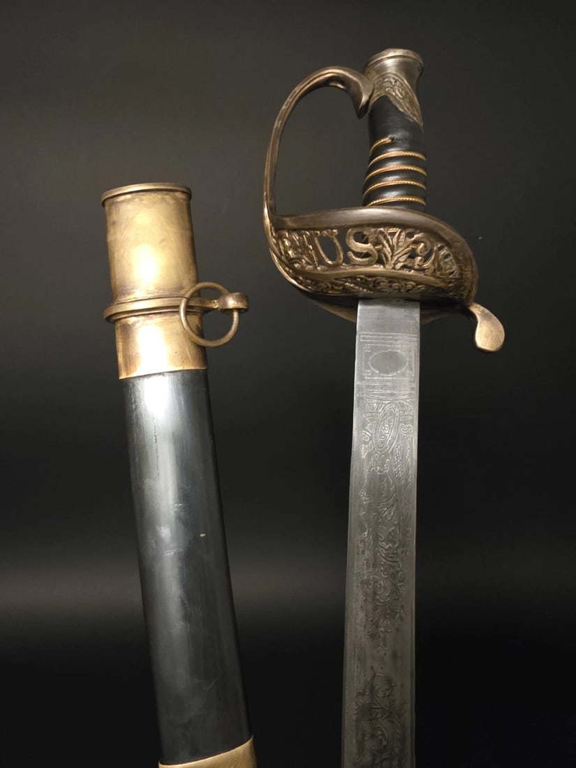 1850 Union Officer's Civil War Sword - 17