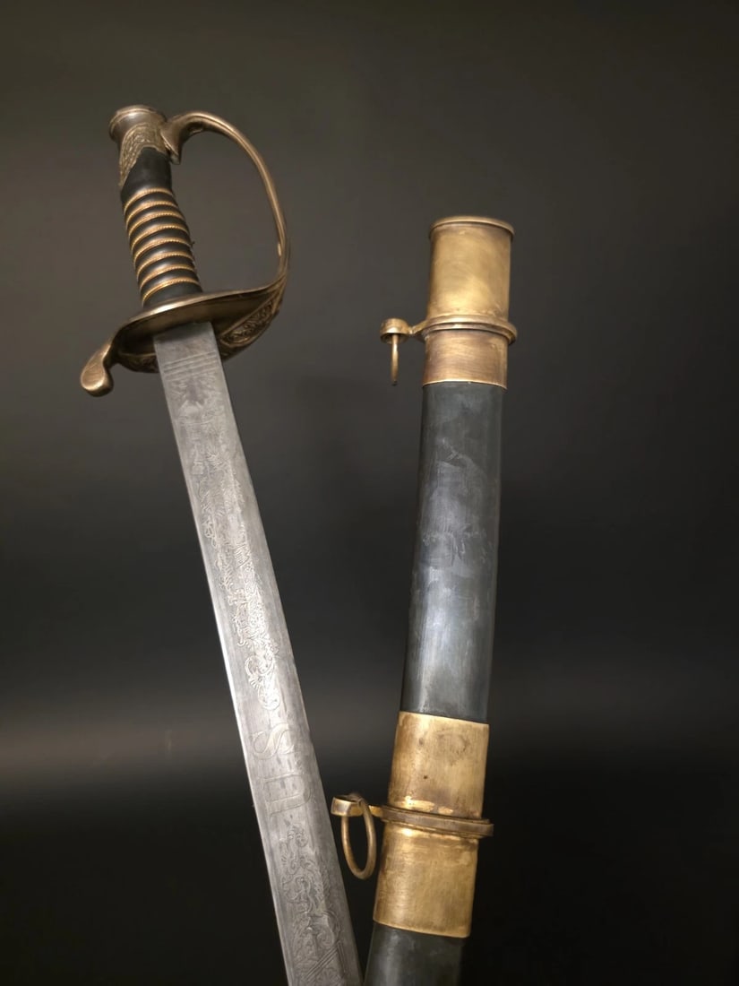 1850 Union Officer's Civil War Sword - 2