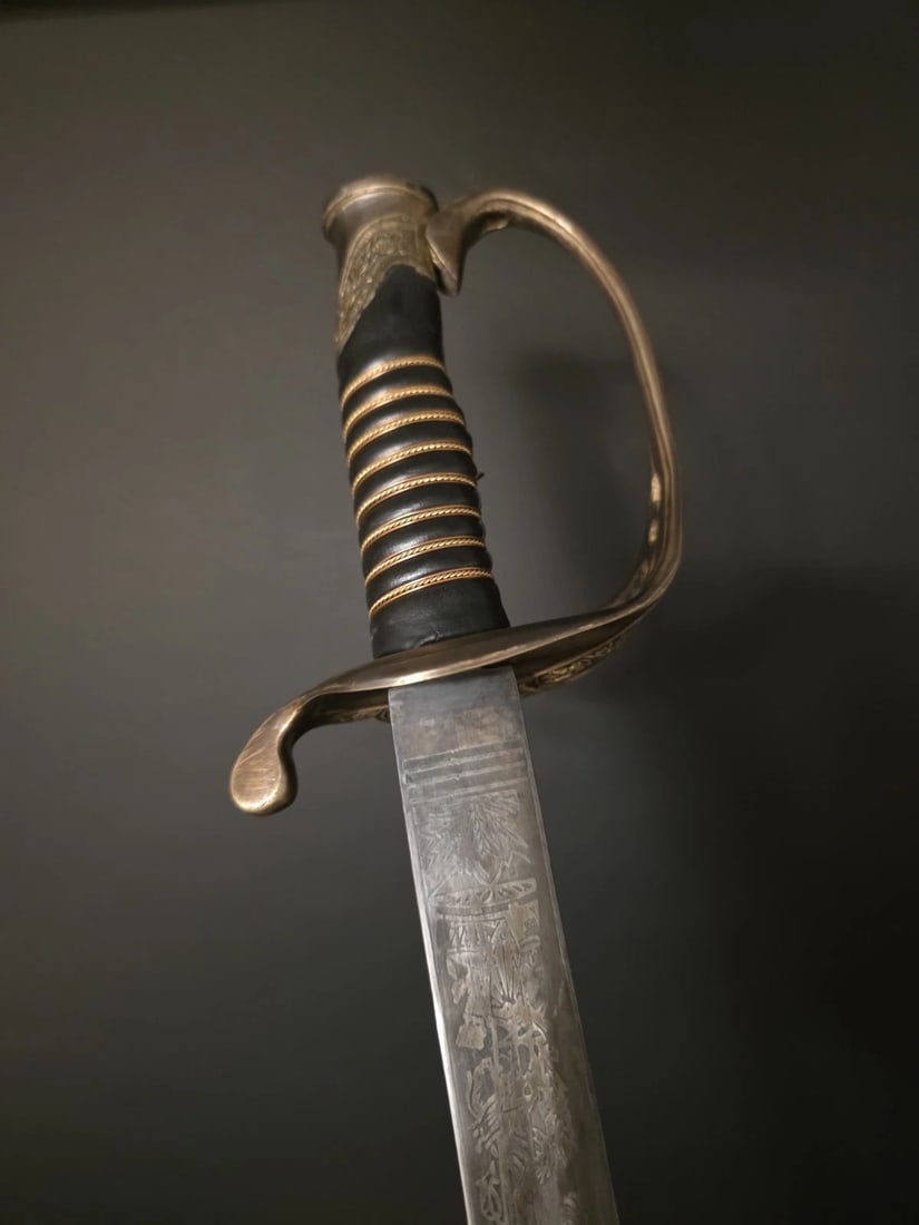 1850 Union Officer's Civil War Sword - 8