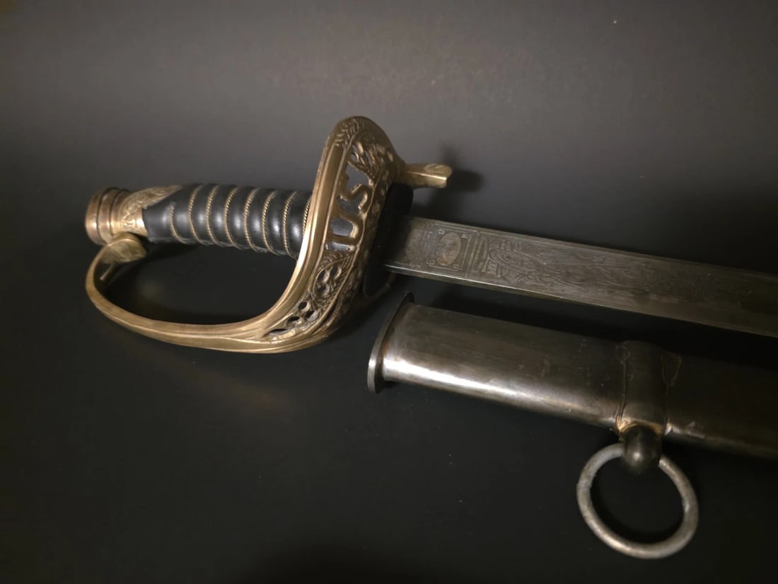 1850 Style Civil War Union Sword US - 18