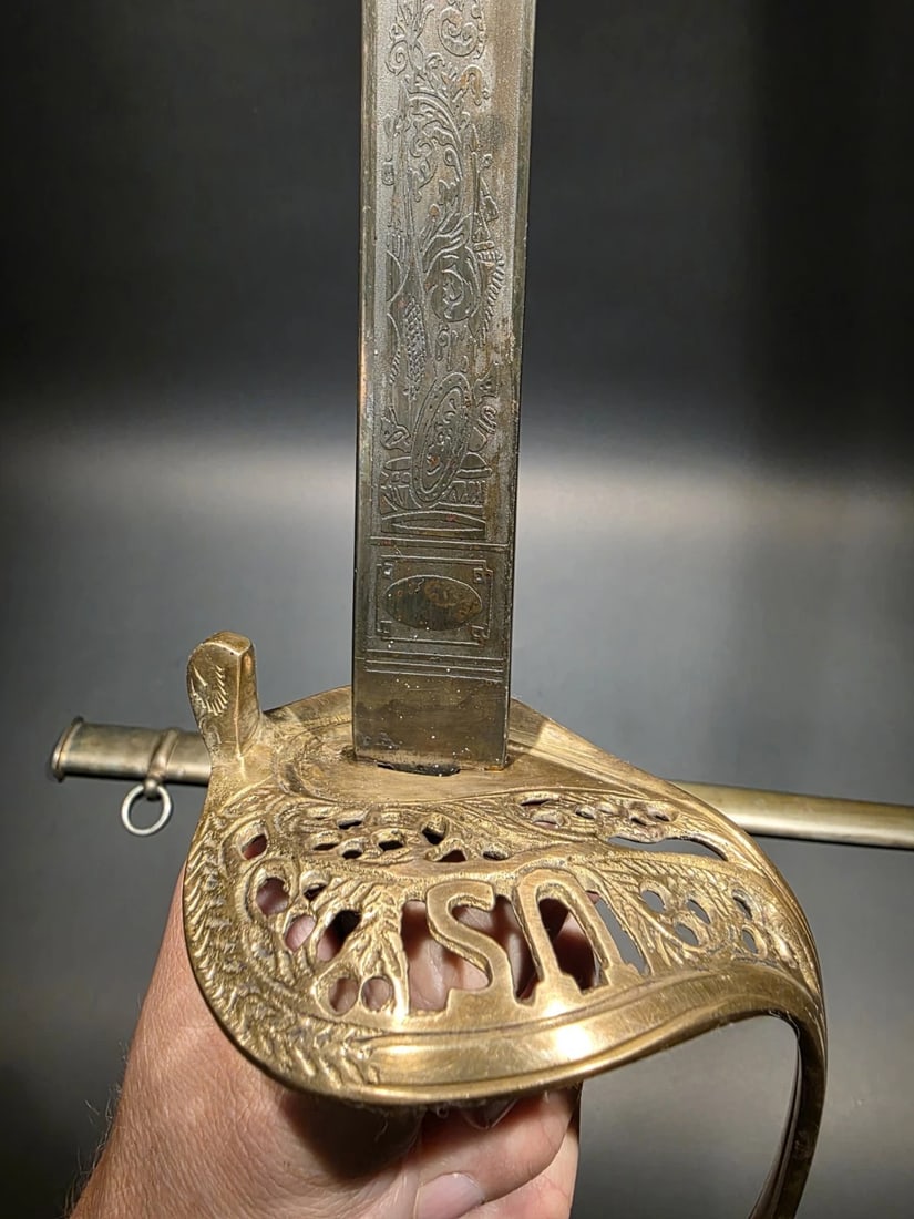 1850 Style Civil War Union Sword US - 5