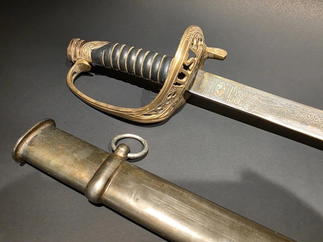 1850 Style Civil War Union Sword US - 6
