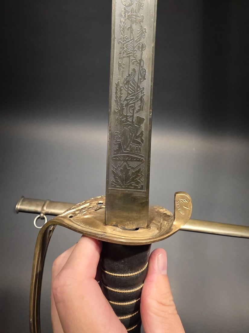 1850 Style Civil War Union Sword US - 8