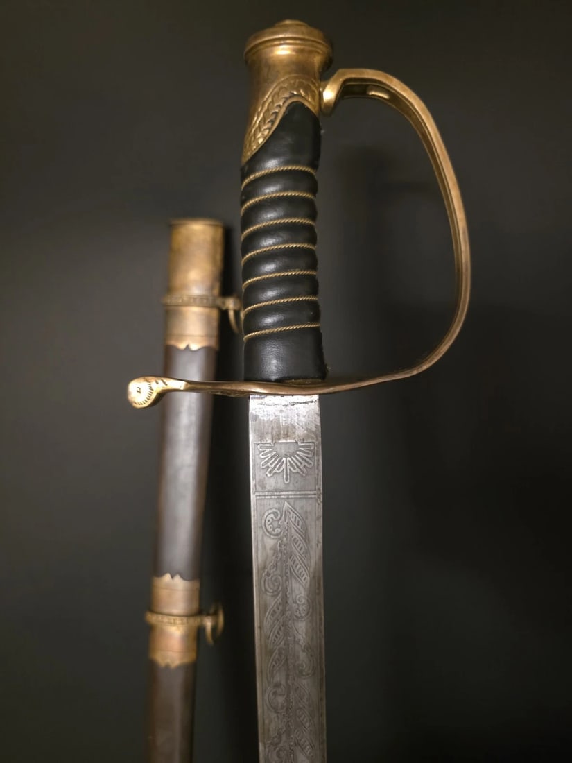 Fayetteville Armory Civil War Officers Confederate CS Sword - 14