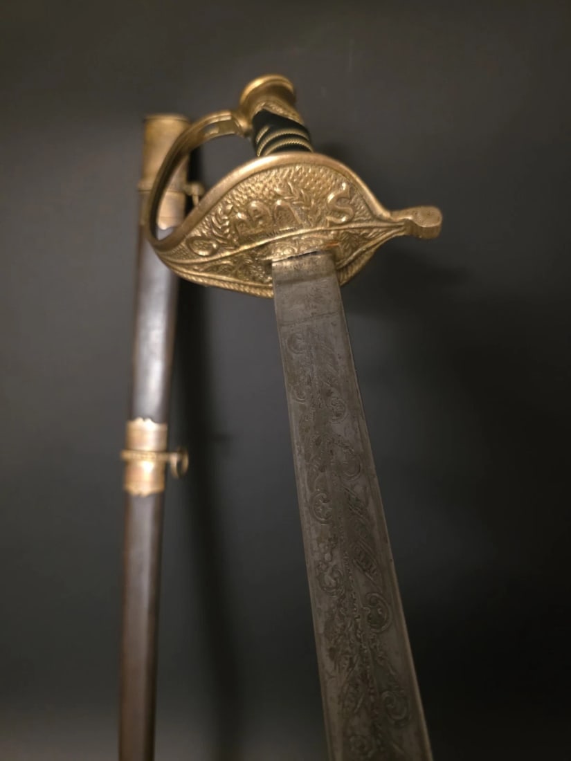 Fayetteville Armory Civil War Officers Confederate CS Sword - 16