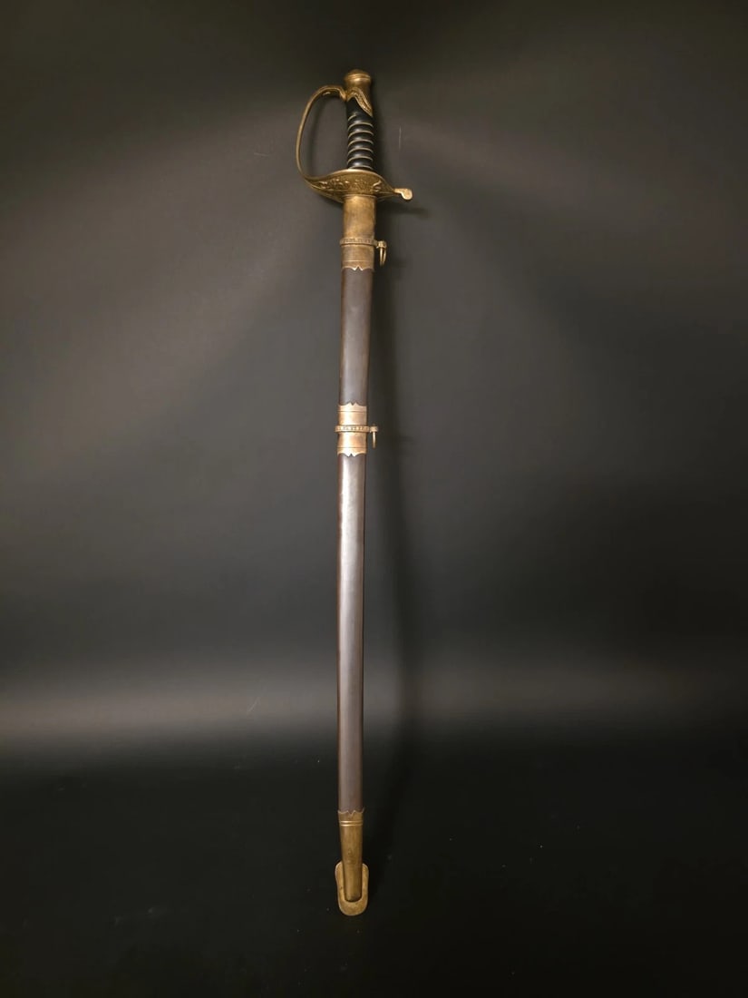 Fayetteville Armory Civil War Officers Confederate CS Sword - 6