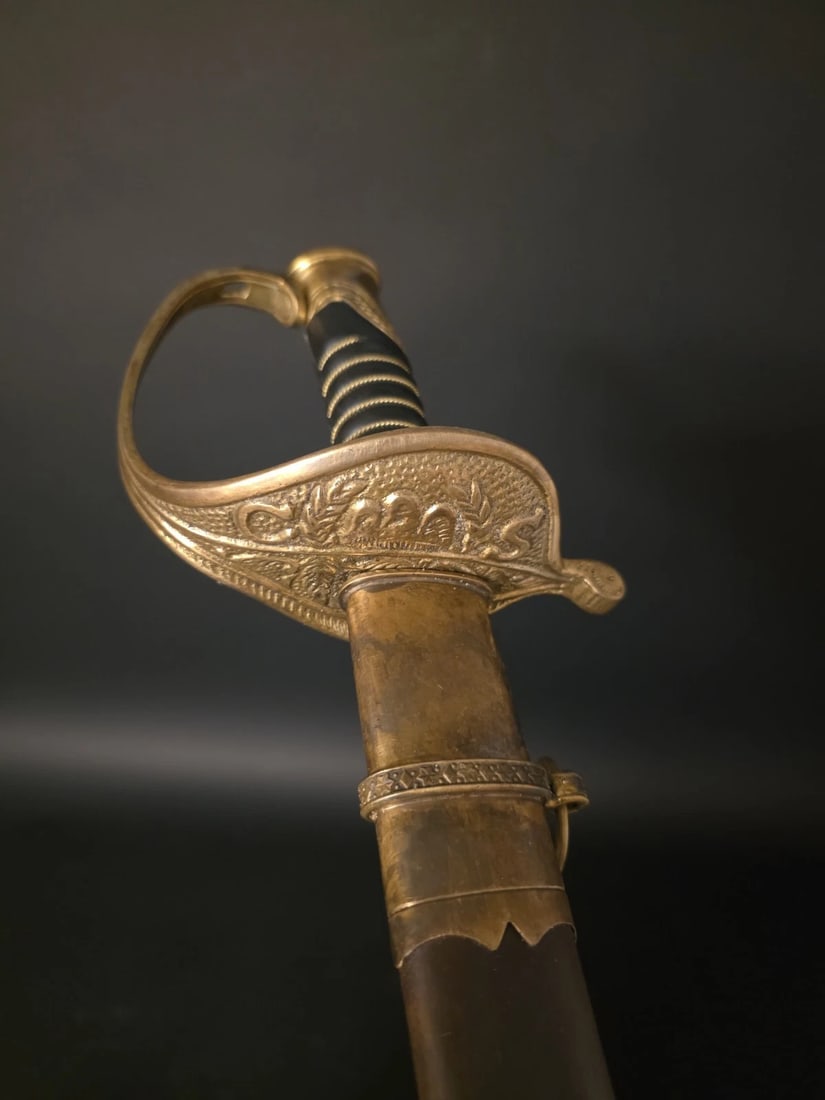 Fayetteville Armory Civil War Officers Confederate CS Sword - 8