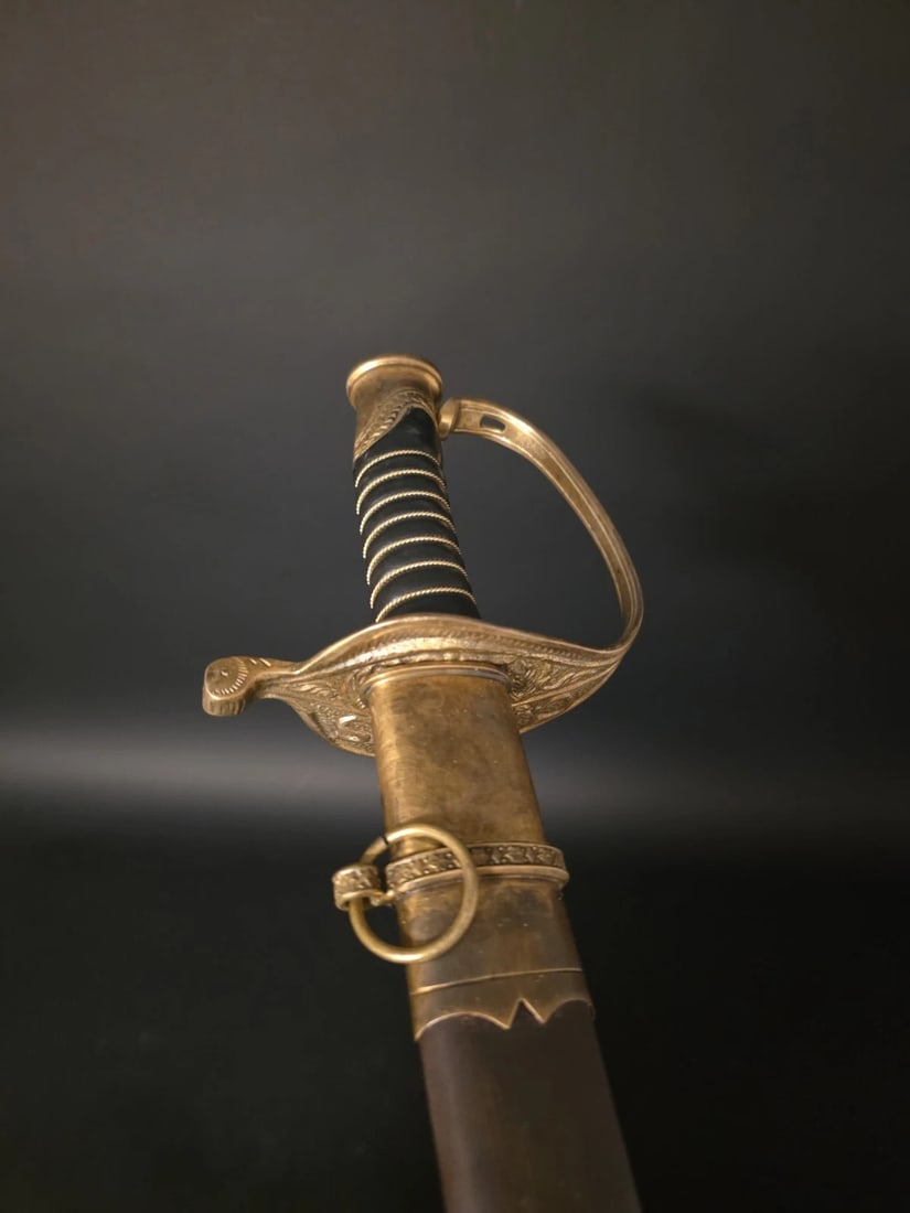 Fayetteville Armory Civil War Officers Confederate CS Sword - 9