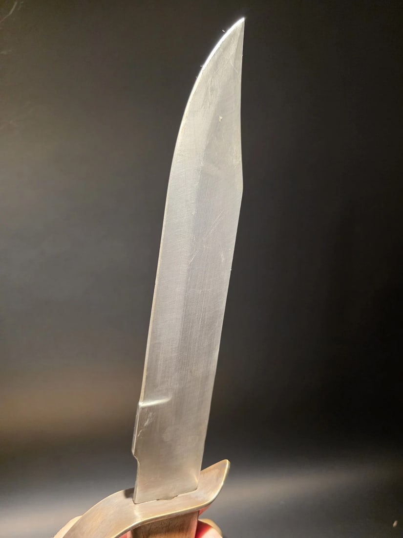 15" Civil War Style Confederate D Guard Bowie Knife - 8
