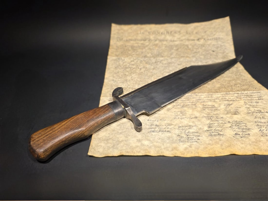 19" Civil War Confederate Bowie Knife - 11