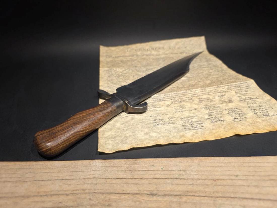 19" Civil War Confederate Bowie Knife - 12
