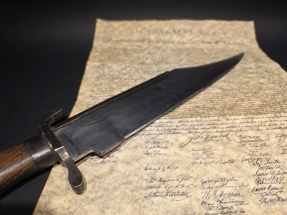 19" Civil War Confederate Bowie Knife - 8