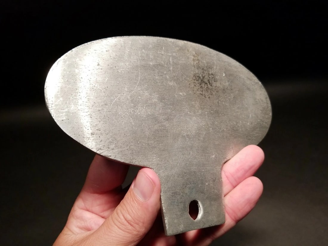 Cast Aluminum Ford Car License Plate Fob Topper - 8