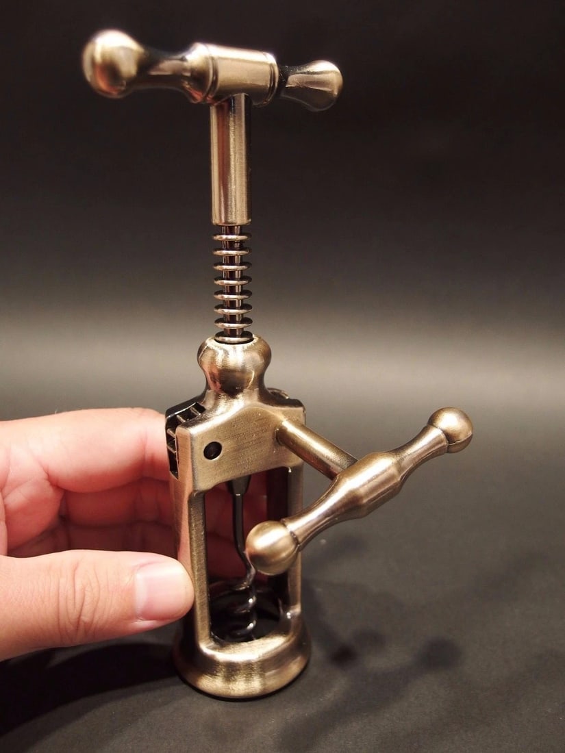 Rack & Pinion Kings Corkscrew Wine Bottle Opener - 11