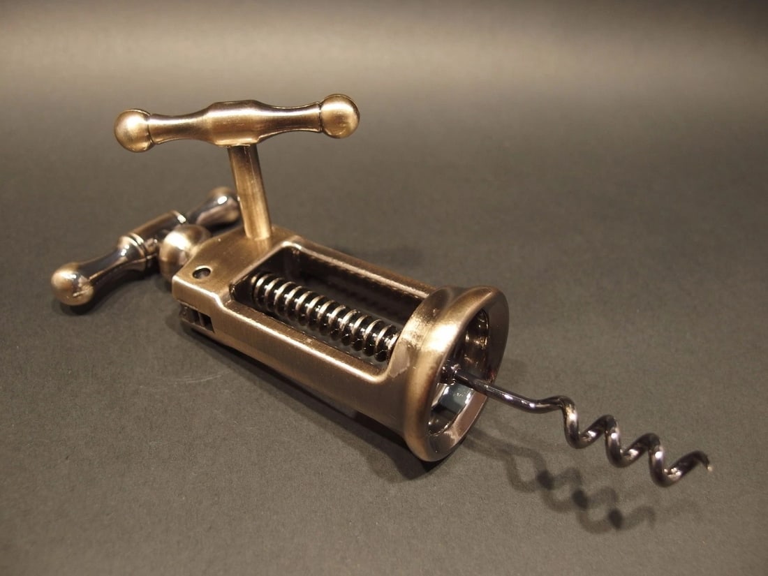 Rack & Pinion Kings Corkscrew Wine Bottle Opener - 12
