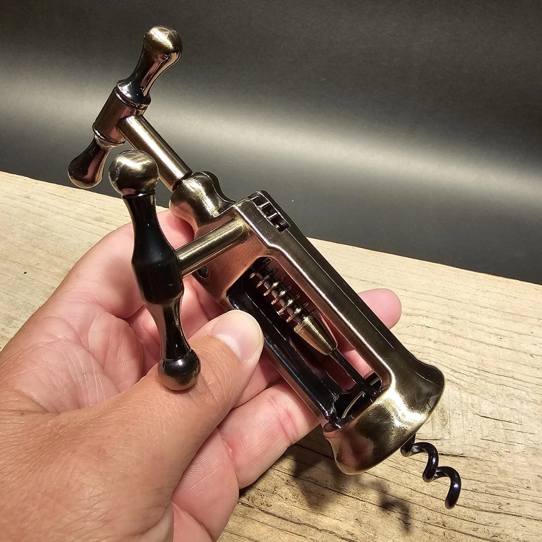 Rack & Pinion Kings Corkscrew Wine Bottle Opener - 15