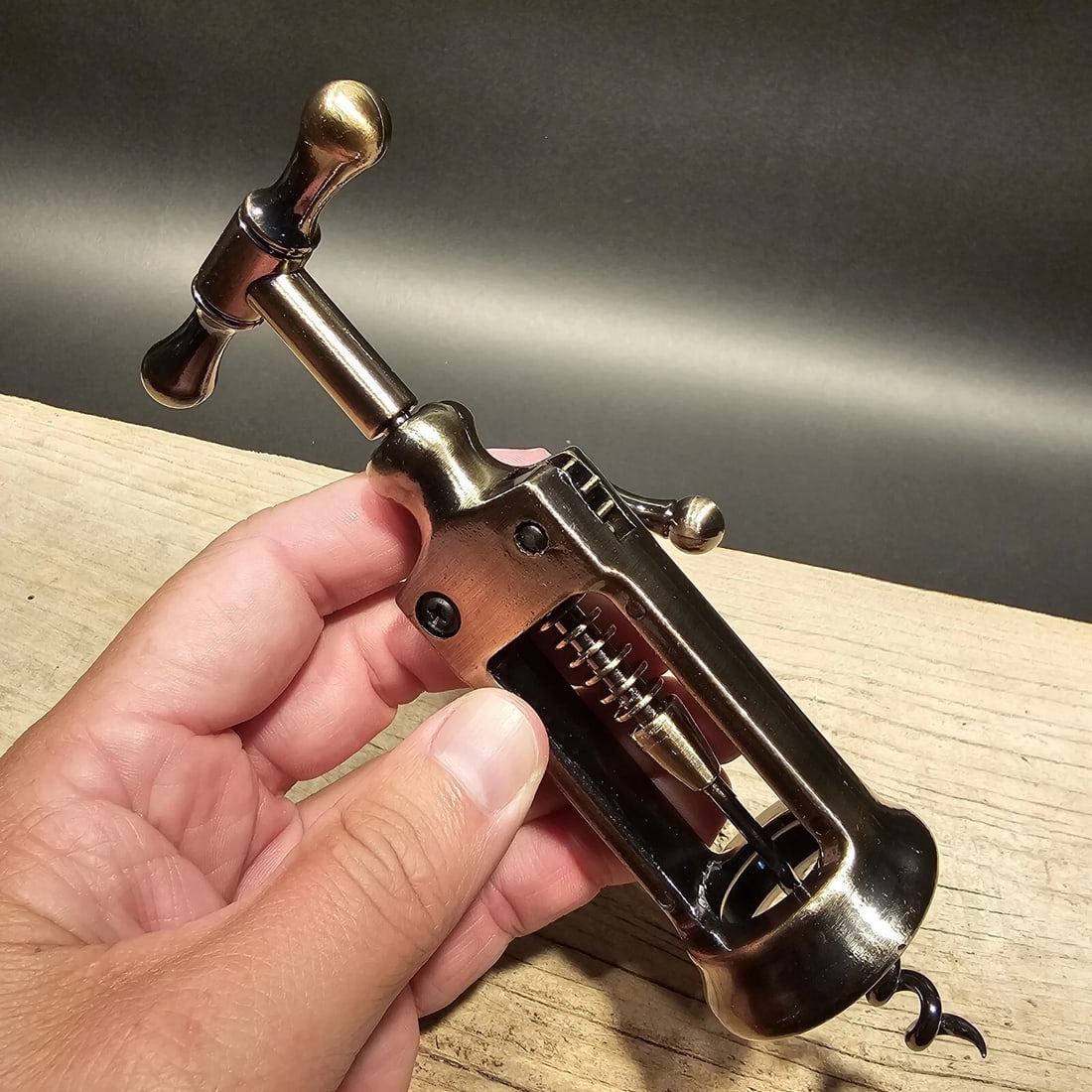Rack & Pinion Kings Corkscrew Wine Bottle Opener - 19