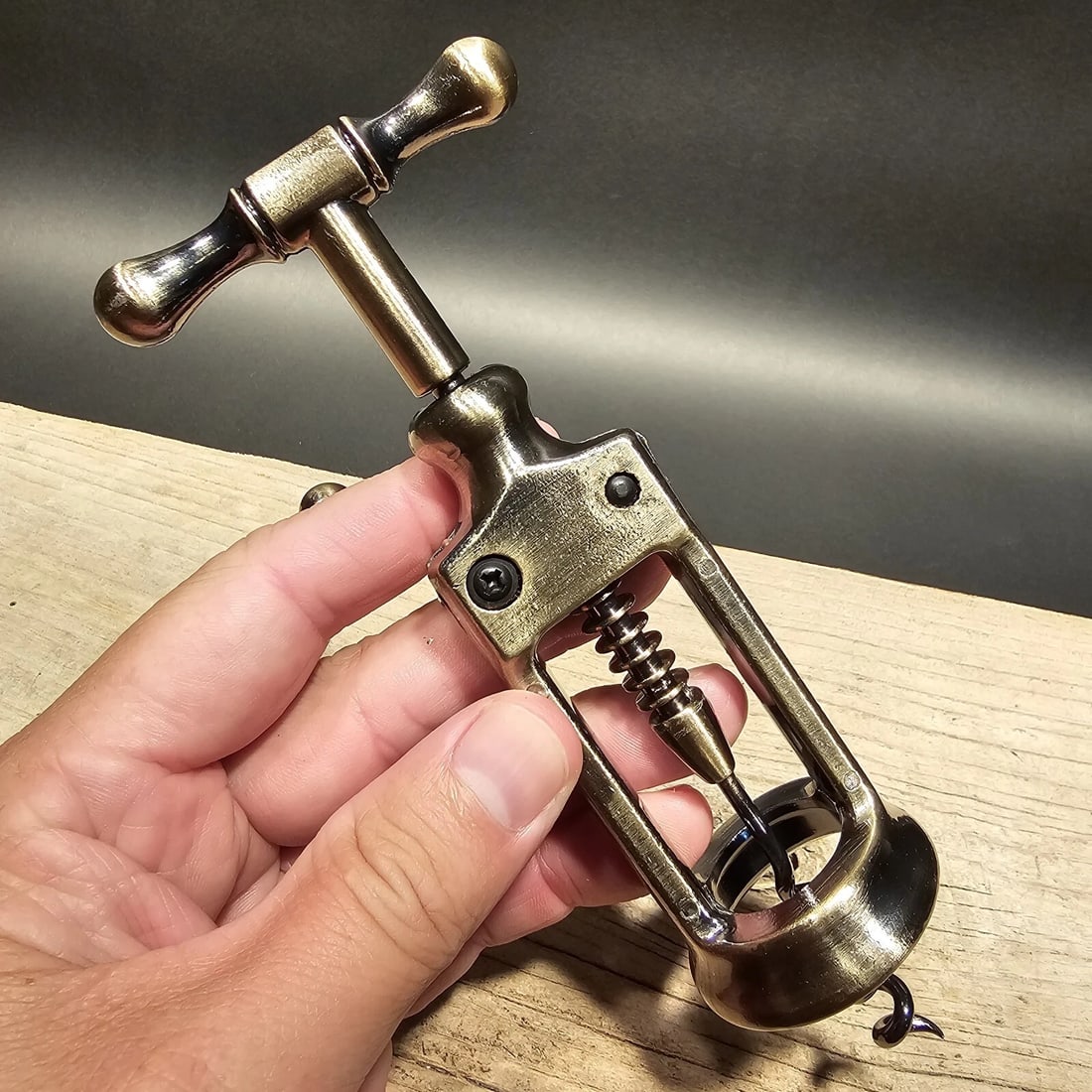 Rack & Pinion Kings Corkscrew Wine Bottle Opener - 20