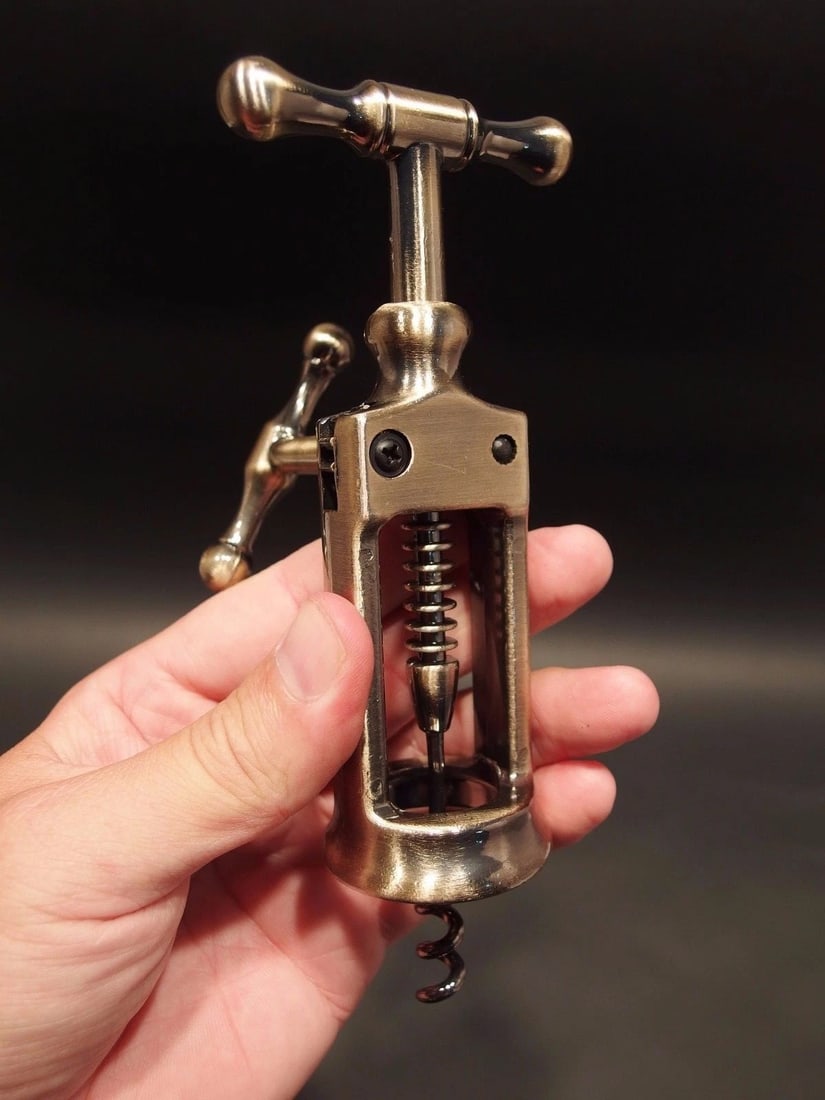 Rack & Pinion Kings Corkscrew Wine Bottle Opener - 6