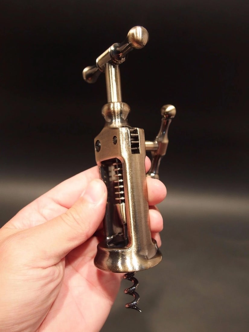 Rack & Pinion Kings Corkscrew Wine Bottle Opener - 8