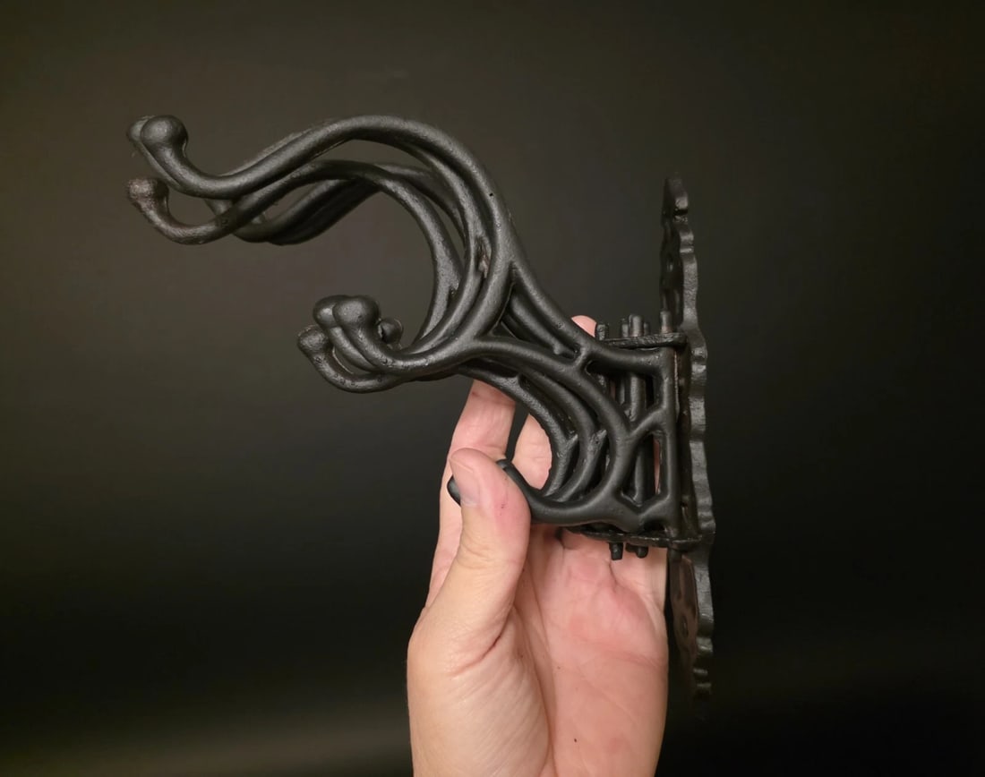 Wall Hook Swivel Folding Coat Hanger Hardware Black Finish - 14