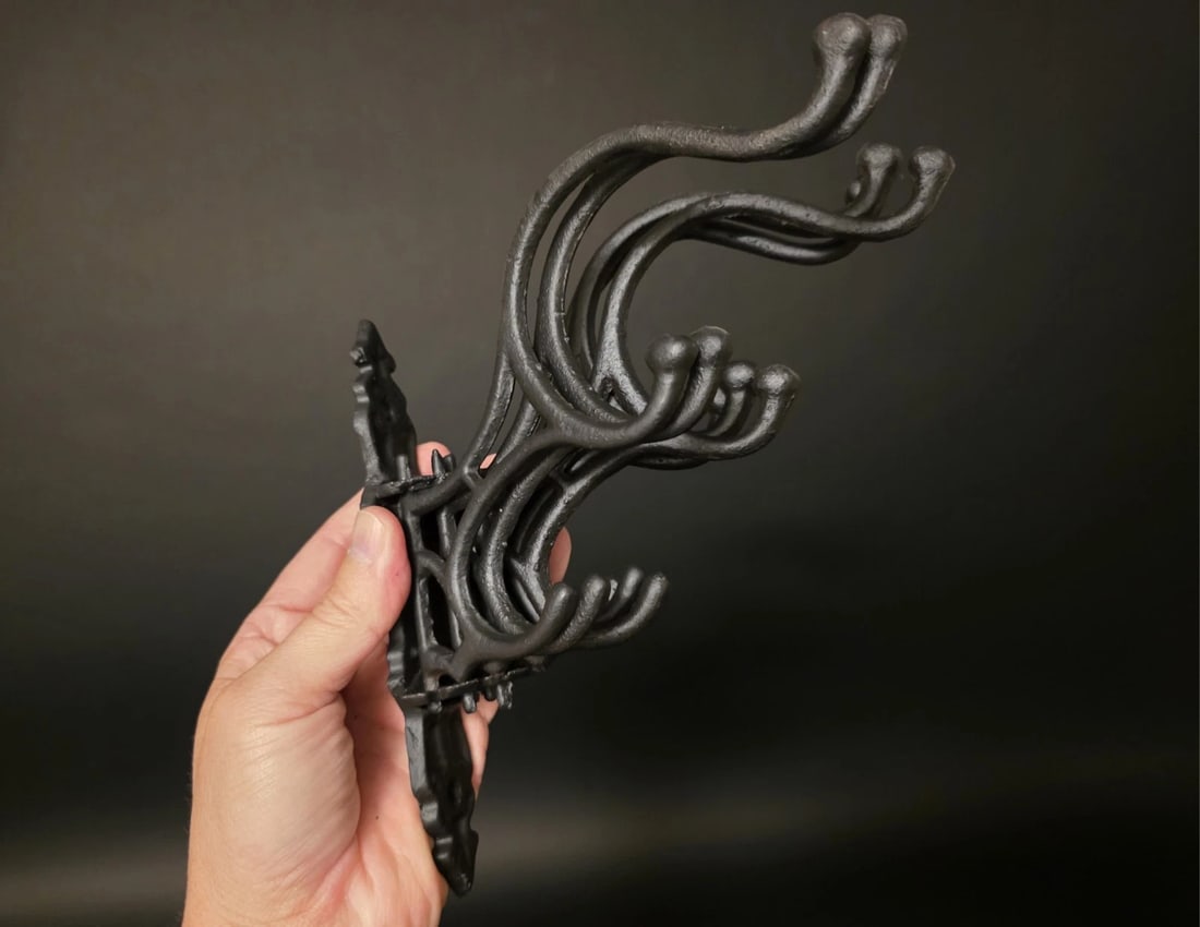 Wall Hook Swivel Folding Coat Hanger Hardware Black Finish - 15