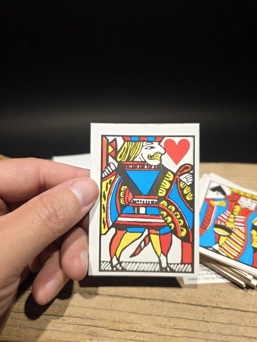 Vintage Style 19th C Deck of Playing Cards - 11