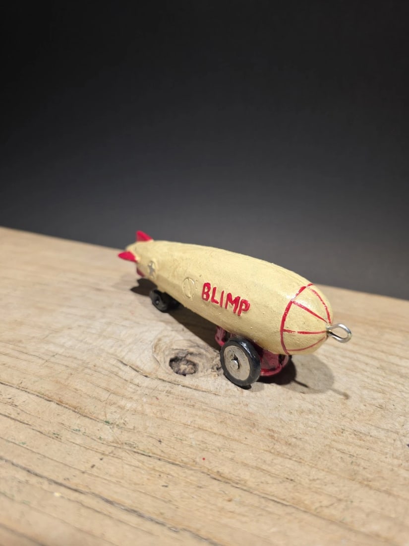 Blimp Toy Car Cast Metal Zeppelin Airship Toy - 5