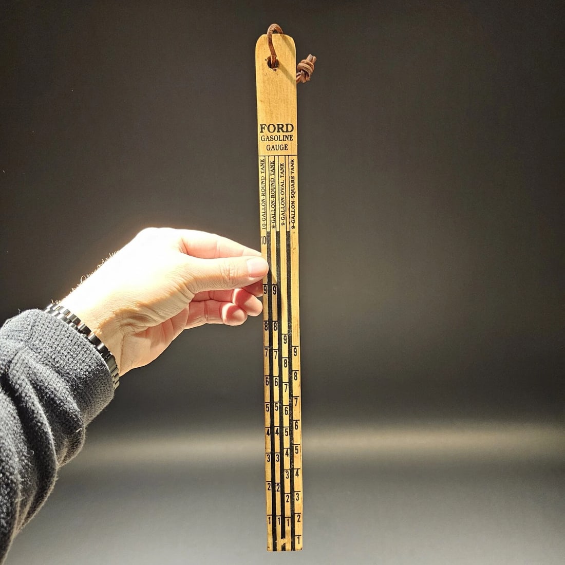 Wood Motel T Ford Car Gas Measuring Dip Stick - 3