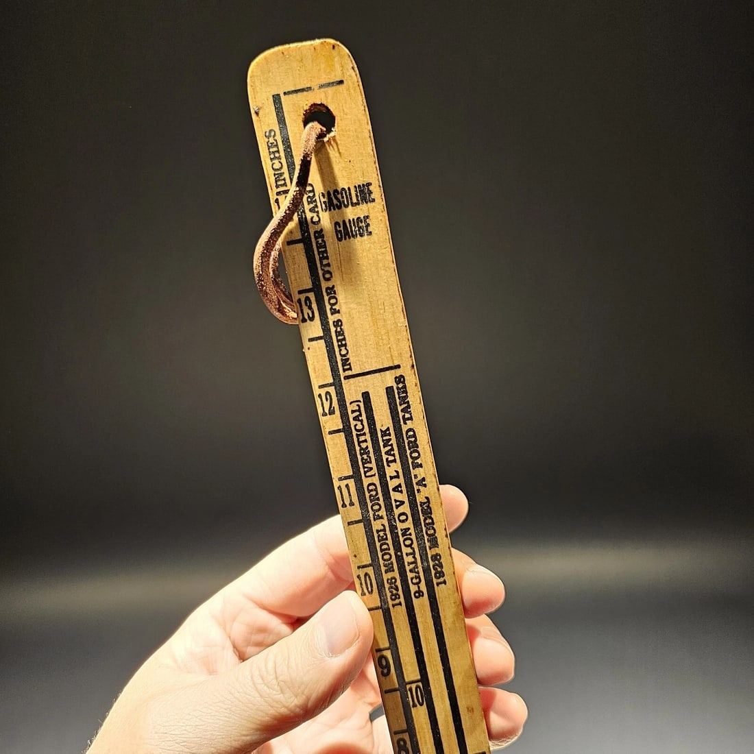 Wood Motel T Ford Car Gas Measuring Dip Stick - 6